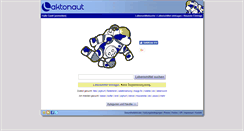 Desktop Screenshot of laktonaut.de